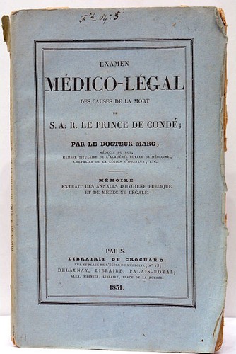 Marc examen médico légal - examen, mÉdico-lÉgal