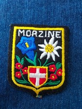 Ecusson brode morzine - ecusson,