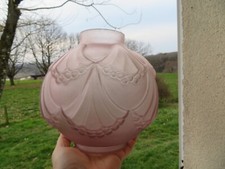 ancien vase boule en verre