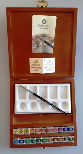 Coffret bois peinture
