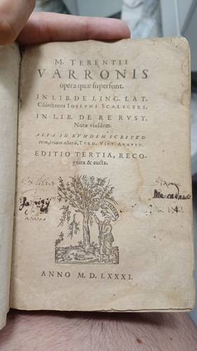 1581 marco terenzio varrone - terenzio,