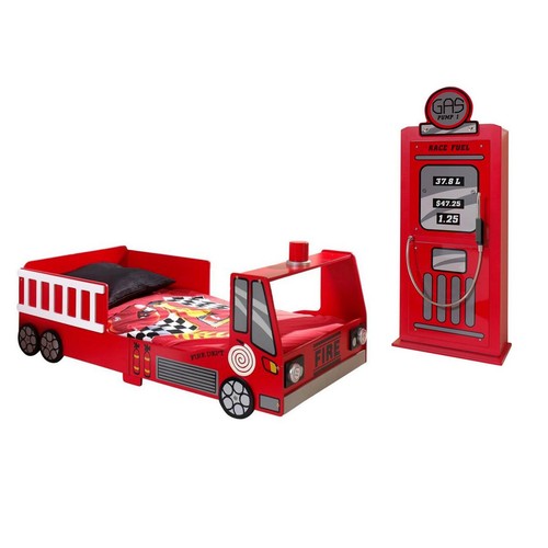 Pack lit enfant - "pompier", &
