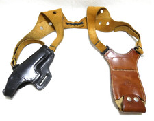 HOLSTER SCORPION BERETTA FRANCE GK 215 PROFESSIONNEL CUIR ETUI CEINTURE DORSALE