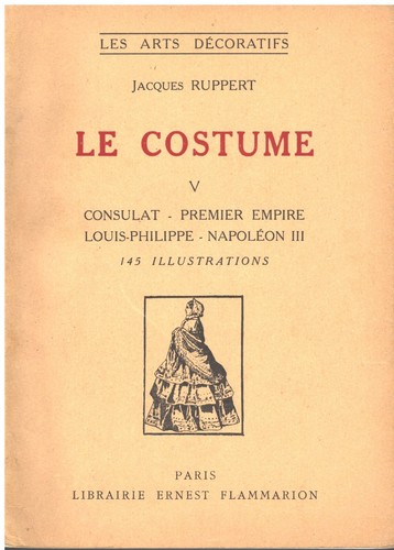 Costume consulat empire - le,