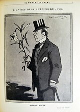 ESTAMPE Lys Pierre WOLFF