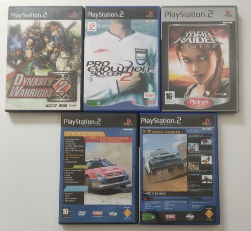 Lot jeux ps2 tomb - jeux,