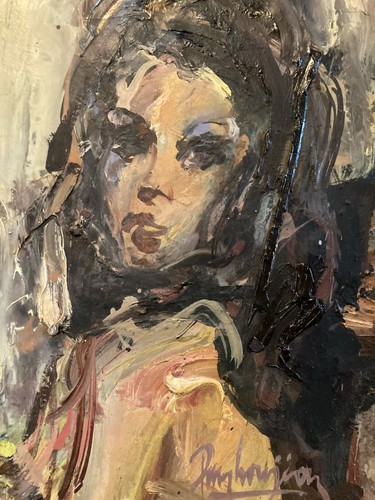 Très belle peinture huile - belle,