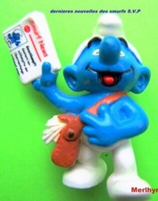 20458  Schtroumpf journal boy schtroumpfette Smurf pitufo puffo T.Rare germany 