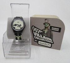 TA1538 SWATCH 007 VILLAIN COLLECTION MONTRE BARON SAMEDI LIVE AND LET DIE GB237
