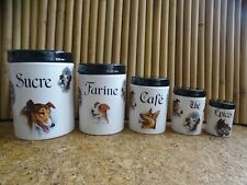 rare série ancien pot à