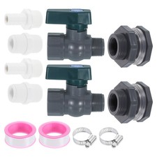 2 kits robinet baril pluie