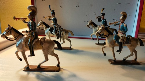 Cavaliers clairons hussards - cavaliers,