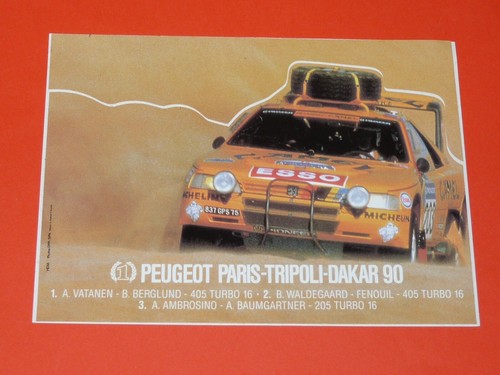 Autocollant 1990 automobile - autocollant,