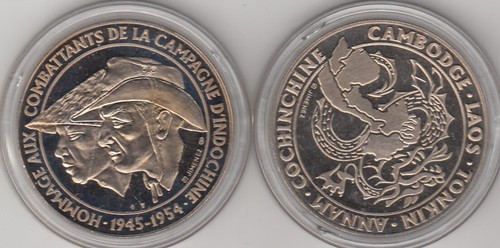 Médaille française hommage - médaille,