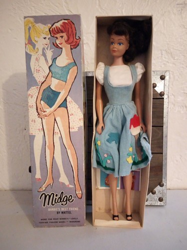 Midge barbie ancien doll 1962 - midge,