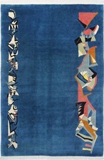 Original Népal Tapis Tissé