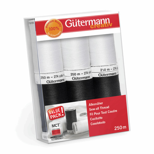 Gütermann fil set coud tous - gütermann, coud-tous