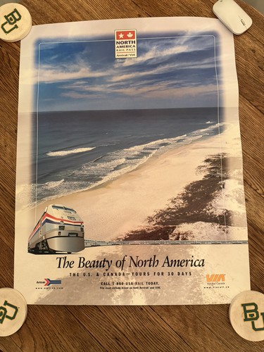Vintage amtrak via - amtrak, north