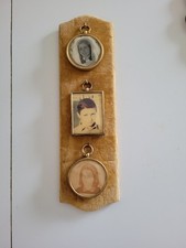 Plaque Avec 3 Porte Photo Sur