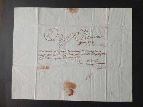 Lettre france 1788 - lettre,
