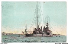 ARUP5-0318-BATEAU - Marine Francaise - garde cote cuirassé amiral