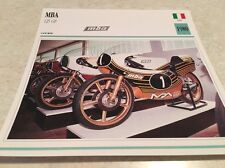 Fiche moto collection Atlas motorcycle MBA 125 GP 1980