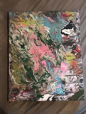 No.1 MultiColor Acrylic Abstract Piece Of Art W 16"X L 20" 