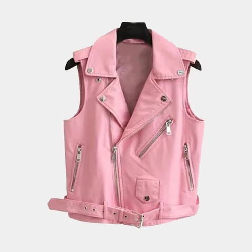 Gilet élégant cuir - gilet,