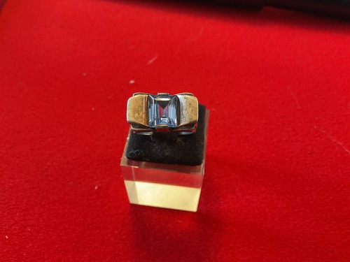 Bague tank art - , argent