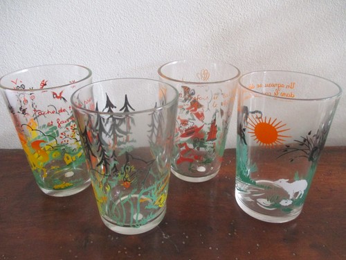 Verre moutarde les fables - a,