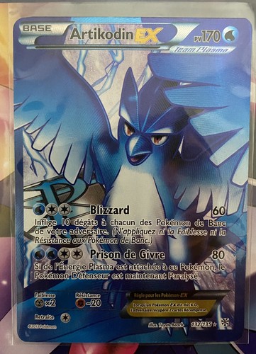 Carte pokémon artikodin - artikodin, ex