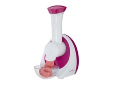 Robot sorbetière SILVER CREST rose et blanc