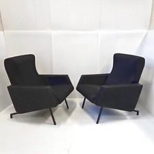 PAIRE DE FAUTEUILS MIAMI VINTAGE 1960 DE PIERRE GUARICHE POUR MEUROP 60S 1960S