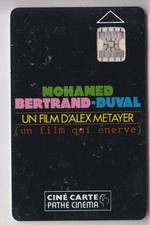 CINEMA  CARTE / CARD .. PATHE CINE 2 PLACES MOHAMED ALEX METAYER EM CHIP/PUCE