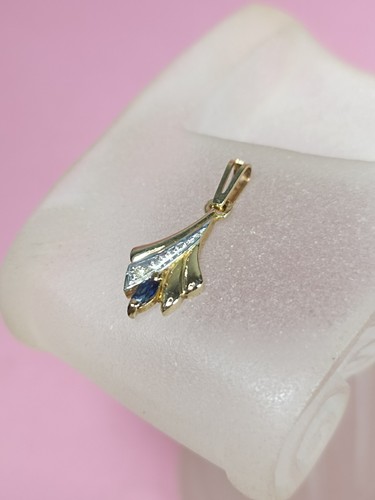 Pendentif carats saphir - pendentif, or