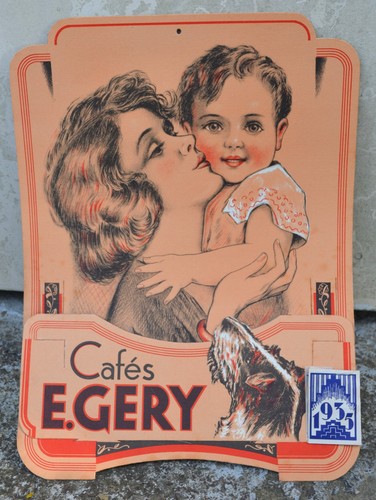 Carton pub ancien - ,, 1935