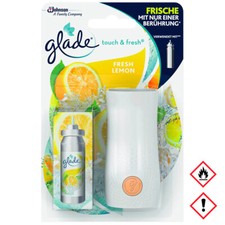 By Glade Par Brise One Touch Mini Spray Parfum D'Ambiance Citron Vert Frais