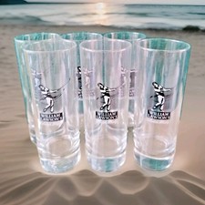 William lawson's  6 verres william lawson's scotch whisky décor golfeur