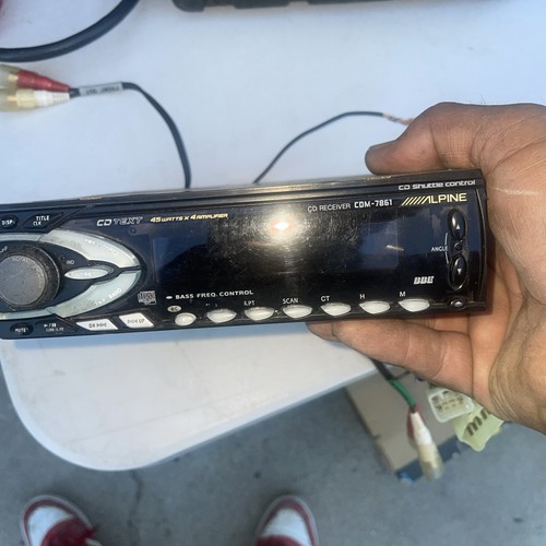 Alpine car stereo radio - car,