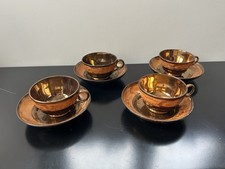 LOT DE 4 TASSES ET SOUCOUPES
