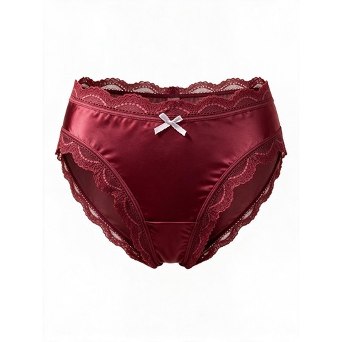Culotte dentelle satin - dentelle,