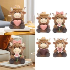 Statue de vache des Highlands