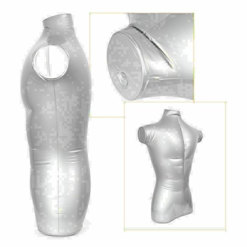 Half body male inflatable - body,