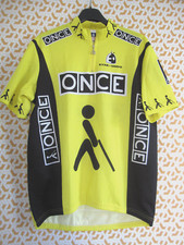 Maillot cycliste ONCE Etxeondo Team 1997 Jersey cycling vélo Vintage - XXXL