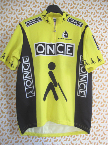 Maillot cycliste once etxeondo - maillot,