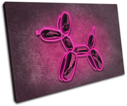 Pink balloon dog - pink,