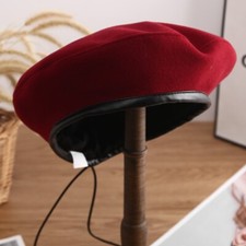 Hommes Faux Laine Militaire