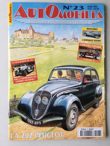 Revue automobilia n 23 - ,
