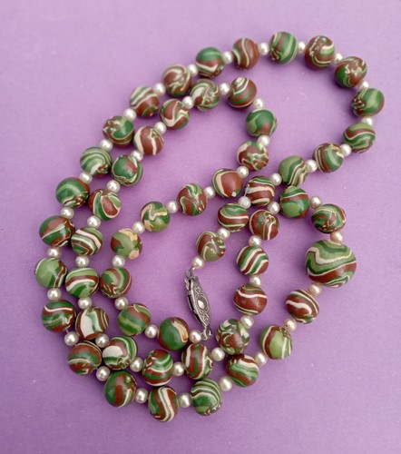 Collier fantaisie vintage - collier,