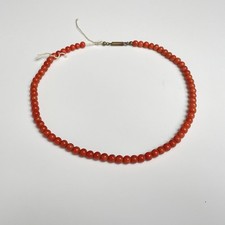 Ancien Collier Perle Corail